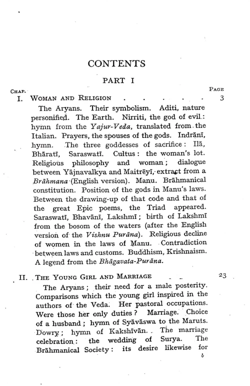 Women in Ancient India